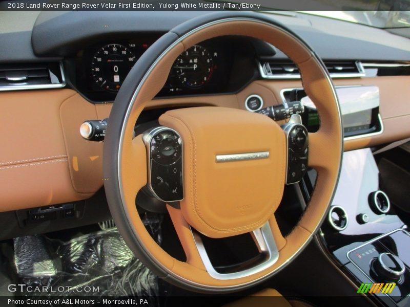  2018 Range Rover Velar First Edition Steering Wheel