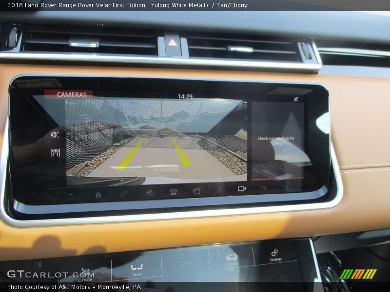 Yulong White Metallic / Tan/Ebony 2018 Land Rover Range Rover Velar First Edition