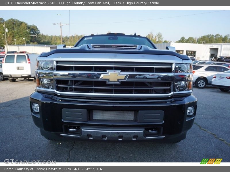 Black / High Country Saddle 2018 Chevrolet Silverado 2500HD High Country Crew Cab 4x4