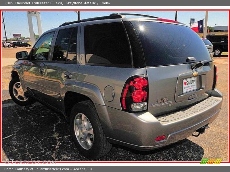 Graystone Metallic / Ebony 2009 Chevrolet TrailBlazer LT 4x4