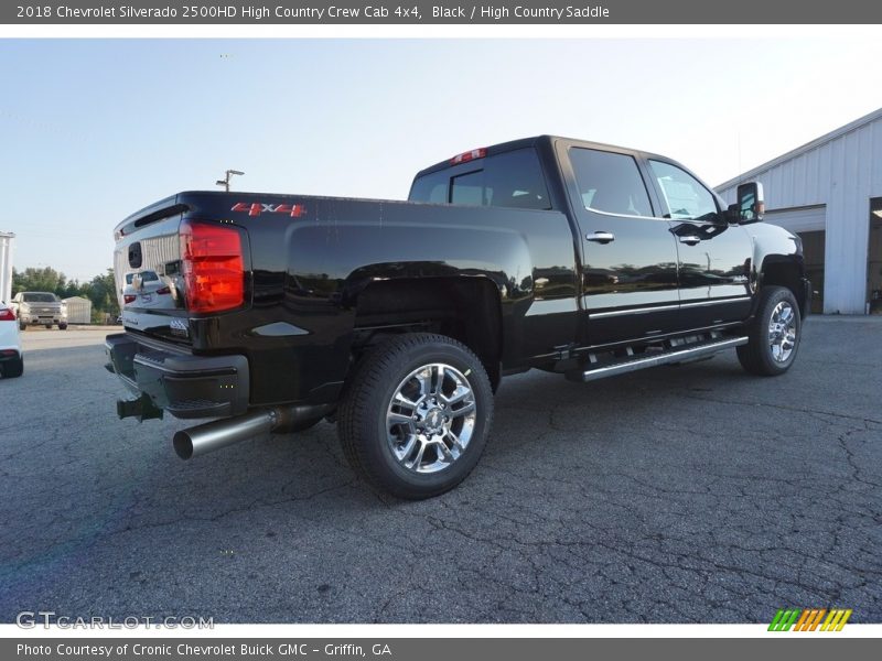 Black / High Country Saddle 2018 Chevrolet Silverado 2500HD High Country Crew Cab 4x4