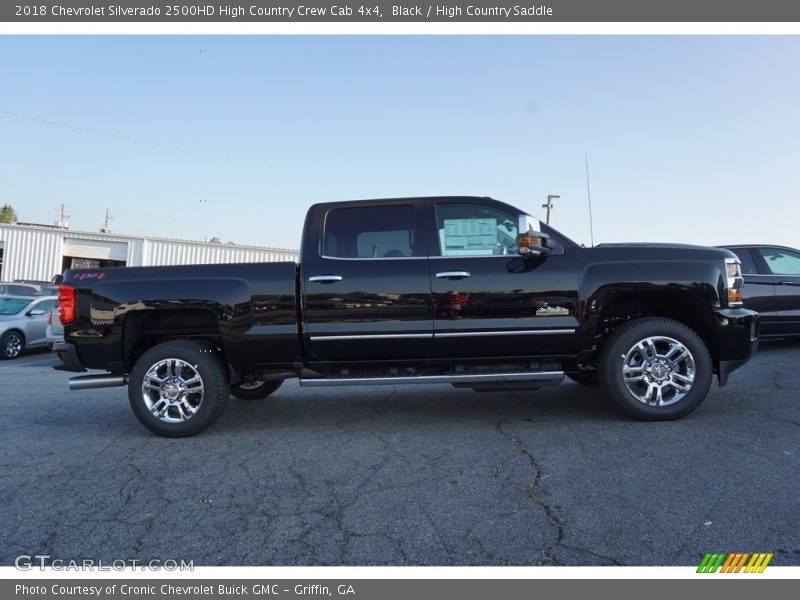 Black / High Country Saddle 2018 Chevrolet Silverado 2500HD High Country Crew Cab 4x4
