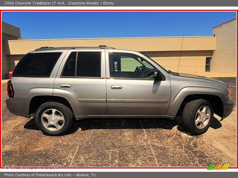 Graystone Metallic / Ebony 2009 Chevrolet TrailBlazer LT 4x4