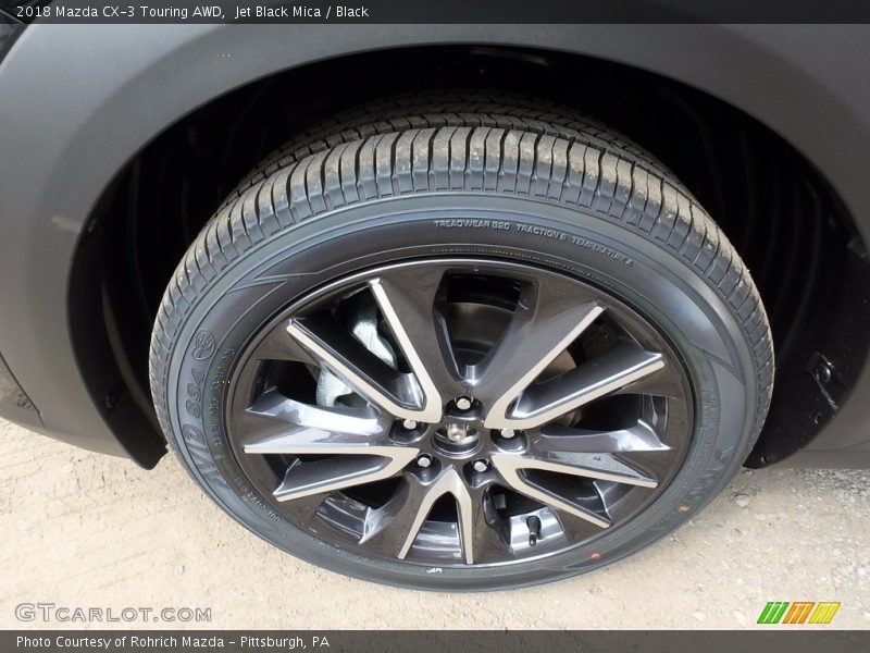 Jet Black Mica / Black 2018 Mazda CX-3 Touring AWD