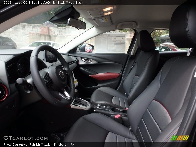 Front Seat of 2018 CX-3 Touring AWD