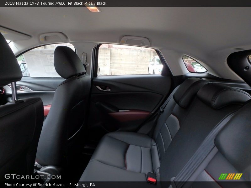 Rear Seat of 2018 CX-3 Touring AWD