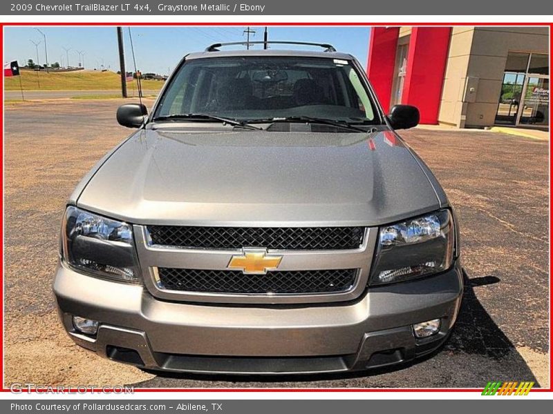 Graystone Metallic / Ebony 2009 Chevrolet TrailBlazer LT 4x4