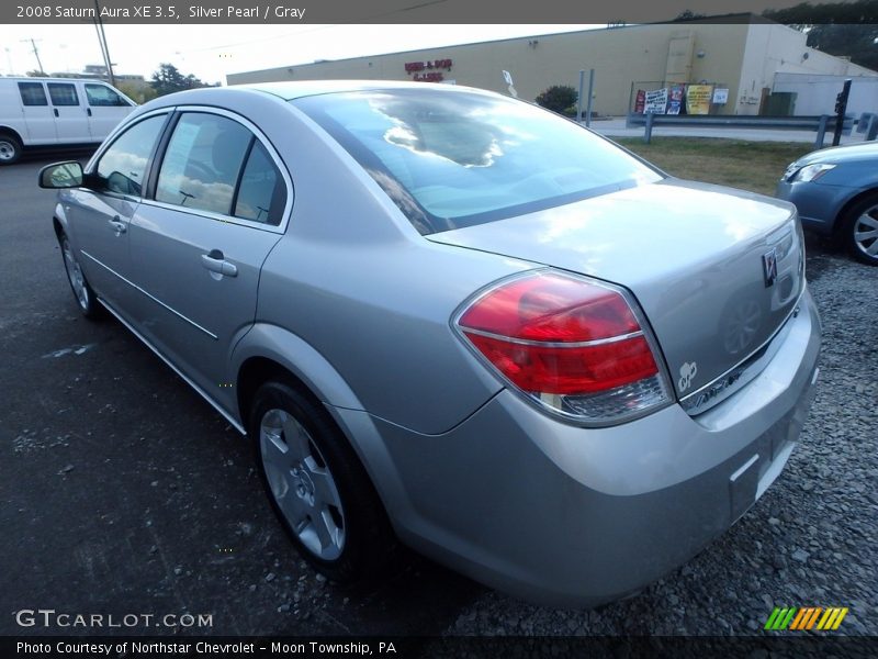 Silver Pearl / Gray 2008 Saturn Aura XE 3.5