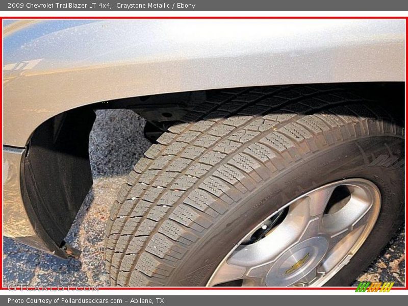 Graystone Metallic / Ebony 2009 Chevrolet TrailBlazer LT 4x4