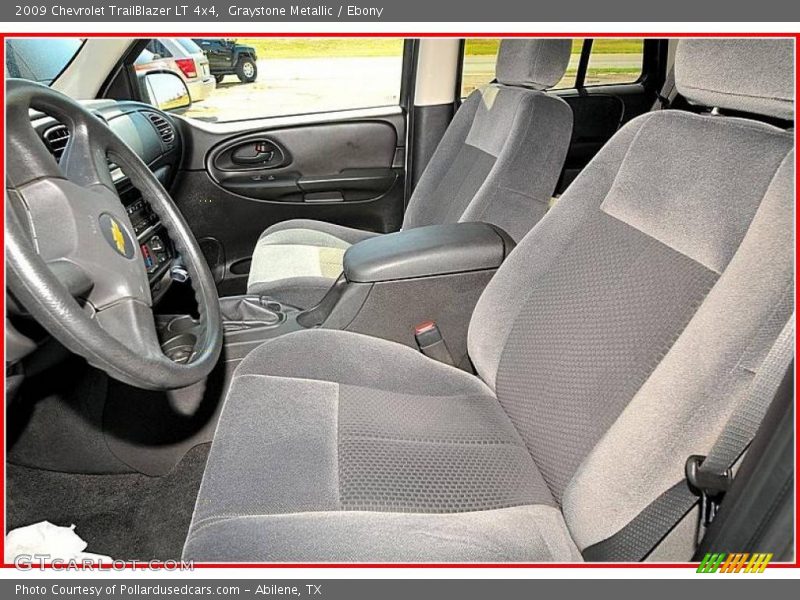 Graystone Metallic / Ebony 2009 Chevrolet TrailBlazer LT 4x4