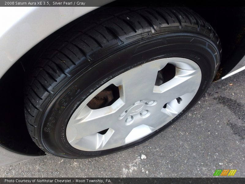 Silver Pearl / Gray 2008 Saturn Aura XE 3.5