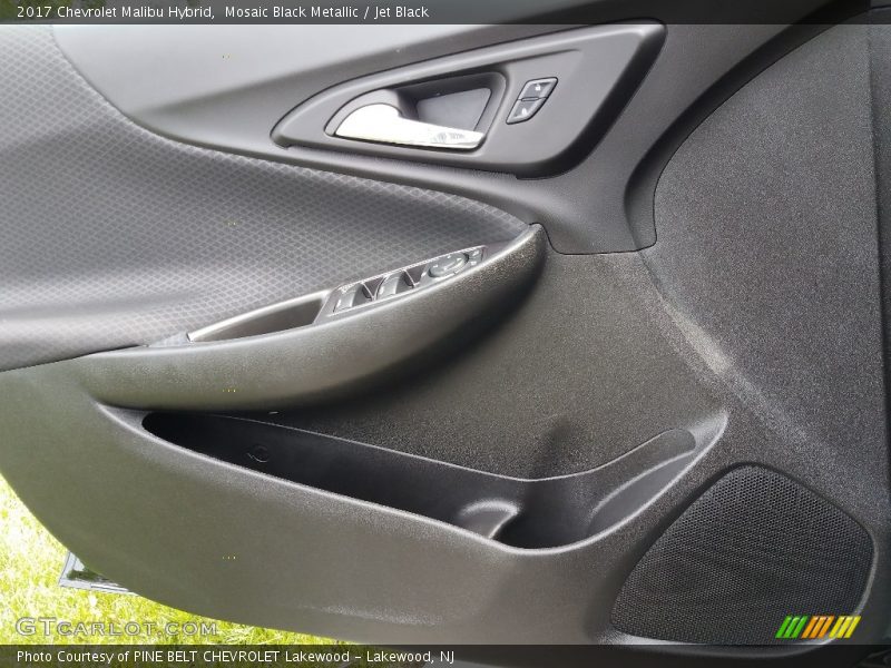 Mosaic Black Metallic / Jet Black 2017 Chevrolet Malibu Hybrid