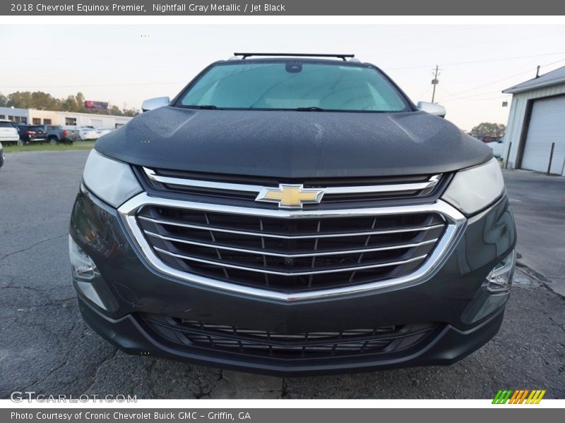 Nightfall Gray Metallic / Jet Black 2018 Chevrolet Equinox Premier