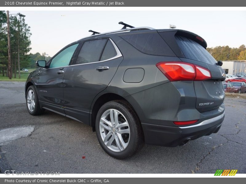 Nightfall Gray Metallic / Jet Black 2018 Chevrolet Equinox Premier