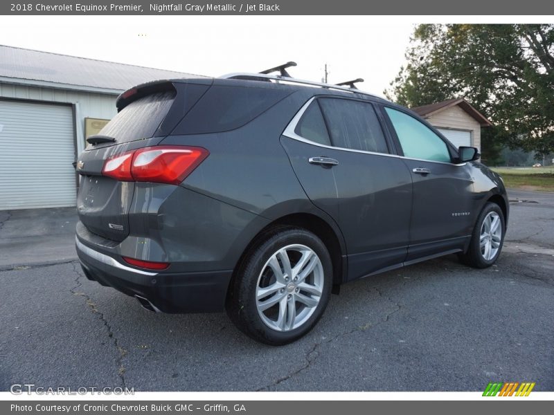 Nightfall Gray Metallic / Jet Black 2018 Chevrolet Equinox Premier