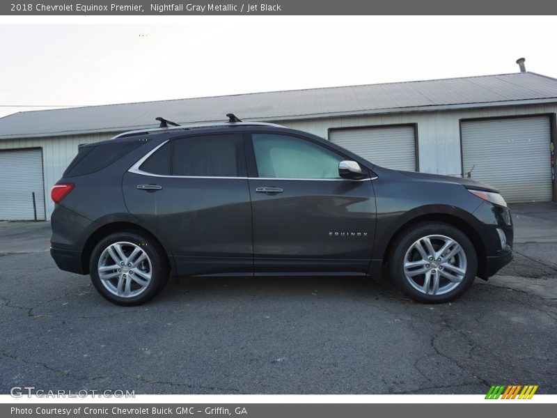 Nightfall Gray Metallic / Jet Black 2018 Chevrolet Equinox Premier