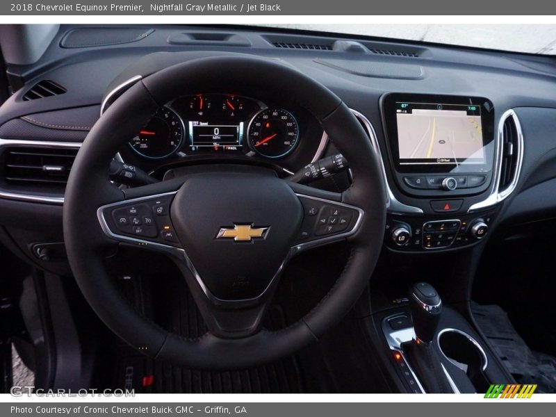 Nightfall Gray Metallic / Jet Black 2018 Chevrolet Equinox Premier