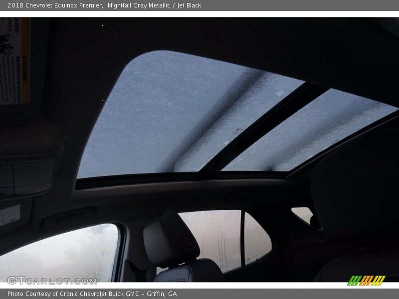 Nightfall Gray Metallic / Jet Black 2018 Chevrolet Equinox Premier
