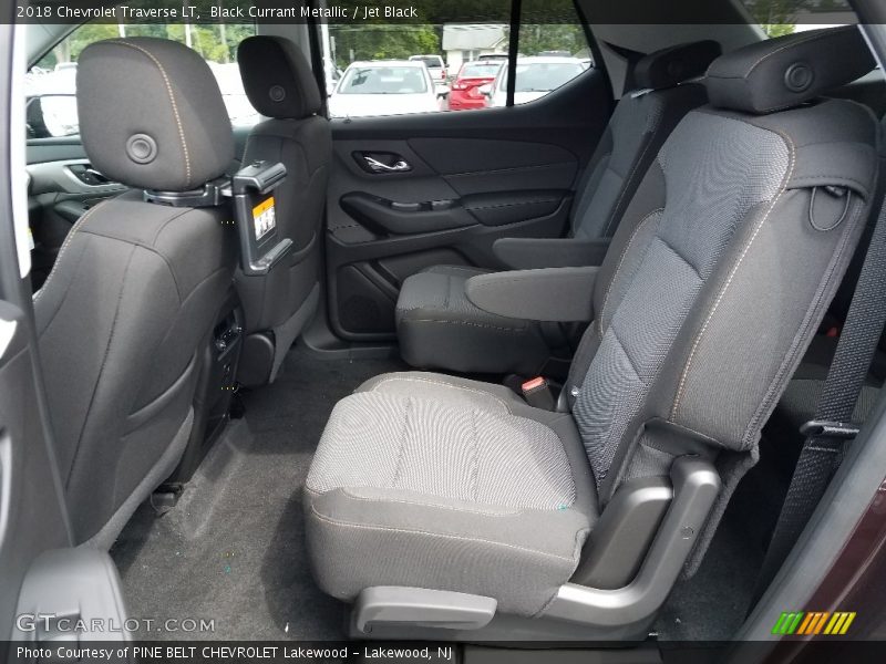 Black Currant Metallic / Jet Black 2018 Chevrolet Traverse LT