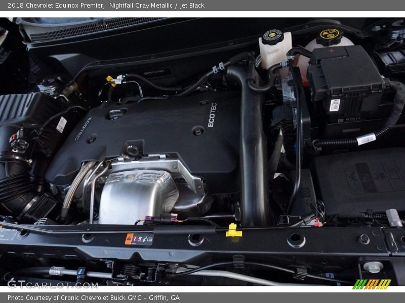 Nightfall Gray Metallic / Jet Black 2018 Chevrolet Equinox Premier
