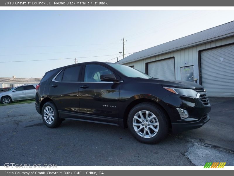 Mosaic Black Metallic / Jet Black 2018 Chevrolet Equinox LT