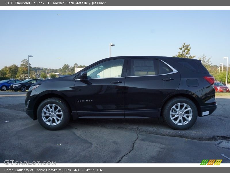 Mosaic Black Metallic / Jet Black 2018 Chevrolet Equinox LT