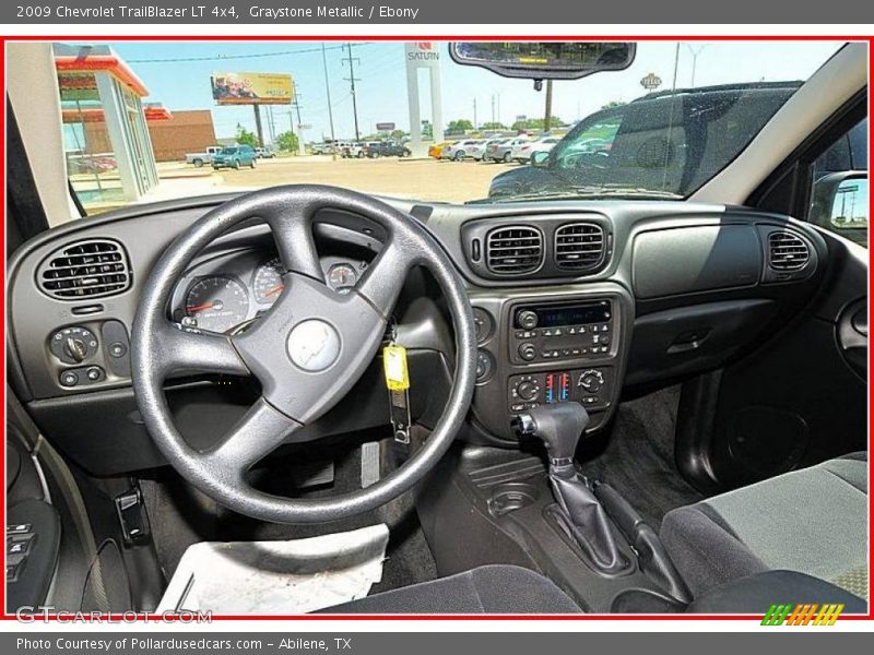Graystone Metallic / Ebony 2009 Chevrolet TrailBlazer LT 4x4