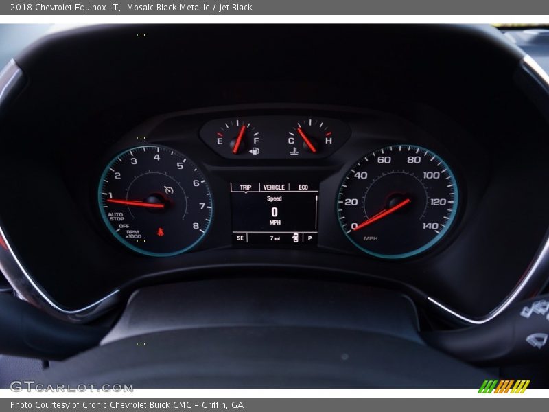 Mosaic Black Metallic / Jet Black 2018 Chevrolet Equinox LT