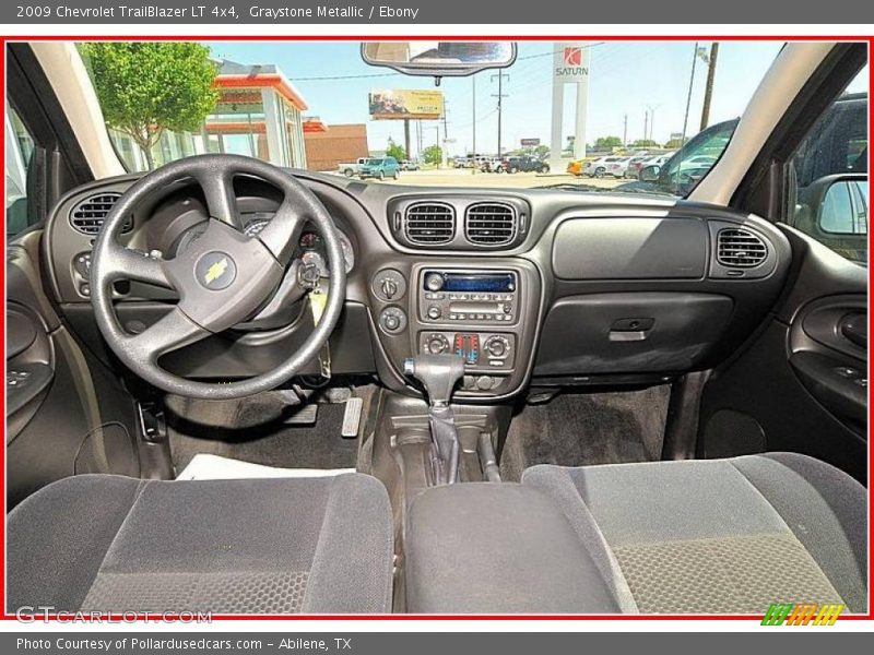 Graystone Metallic / Ebony 2009 Chevrolet TrailBlazer LT 4x4