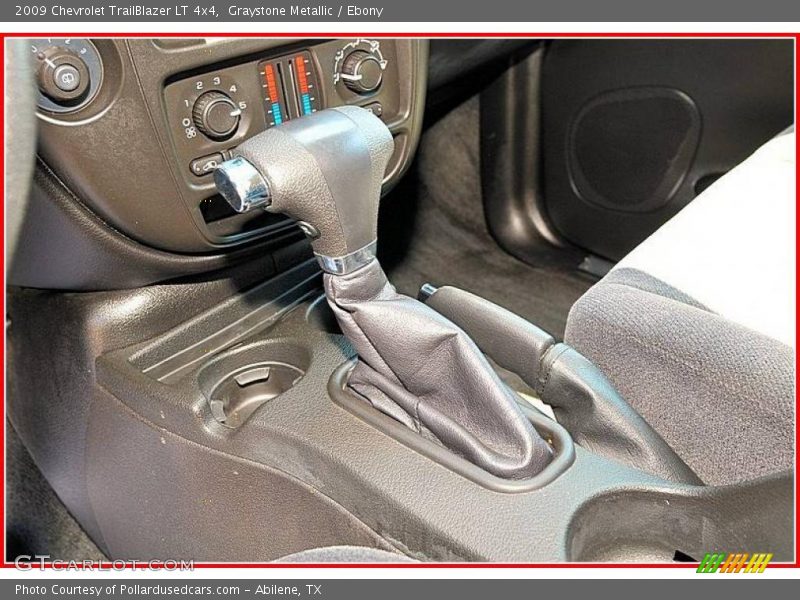 Graystone Metallic / Ebony 2009 Chevrolet TrailBlazer LT 4x4