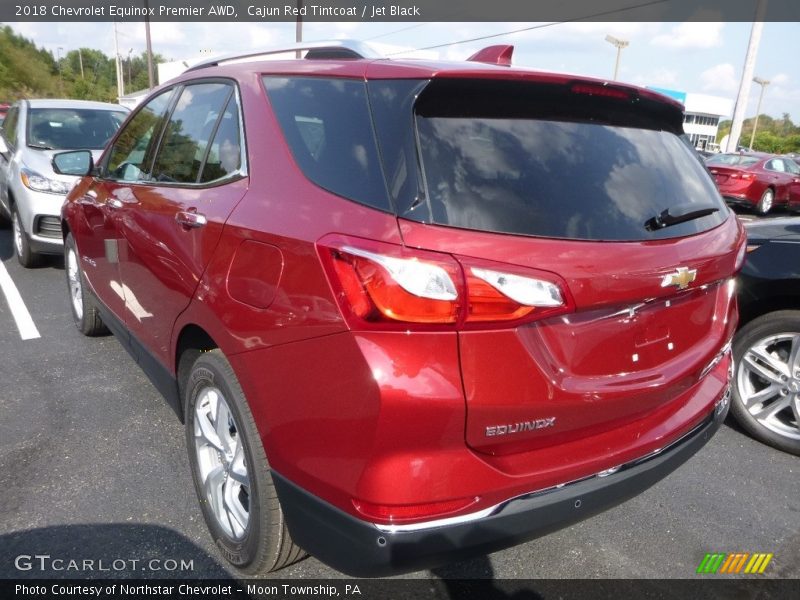 Cajun Red Tintcoat / Jet Black 2018 Chevrolet Equinox Premier AWD