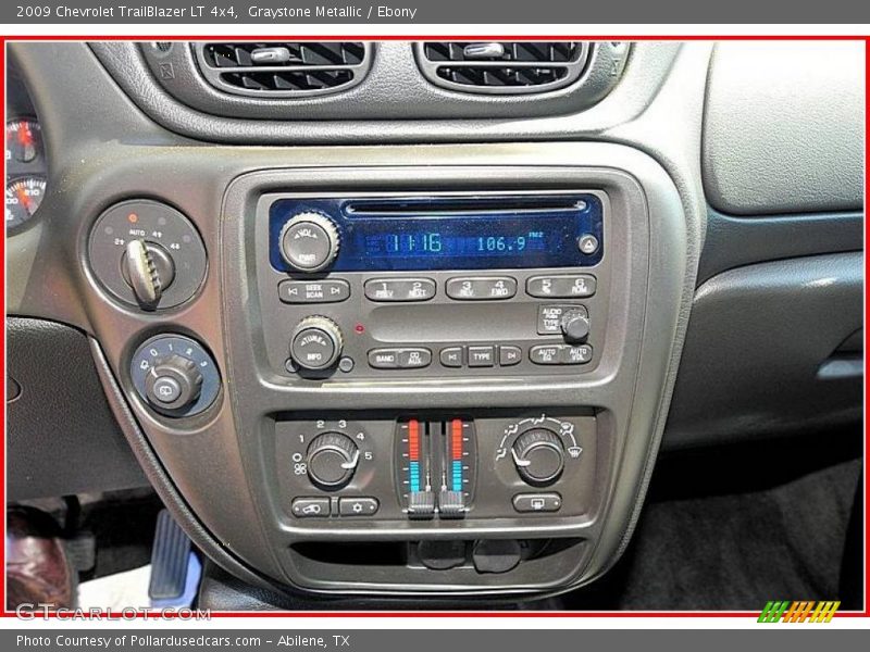 Graystone Metallic / Ebony 2009 Chevrolet TrailBlazer LT 4x4