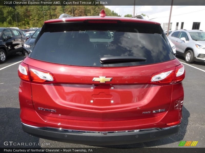 Cajun Red Tintcoat / Jet Black 2018 Chevrolet Equinox Premier AWD