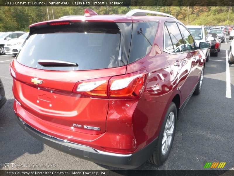 Cajun Red Tintcoat / Jet Black 2018 Chevrolet Equinox Premier AWD