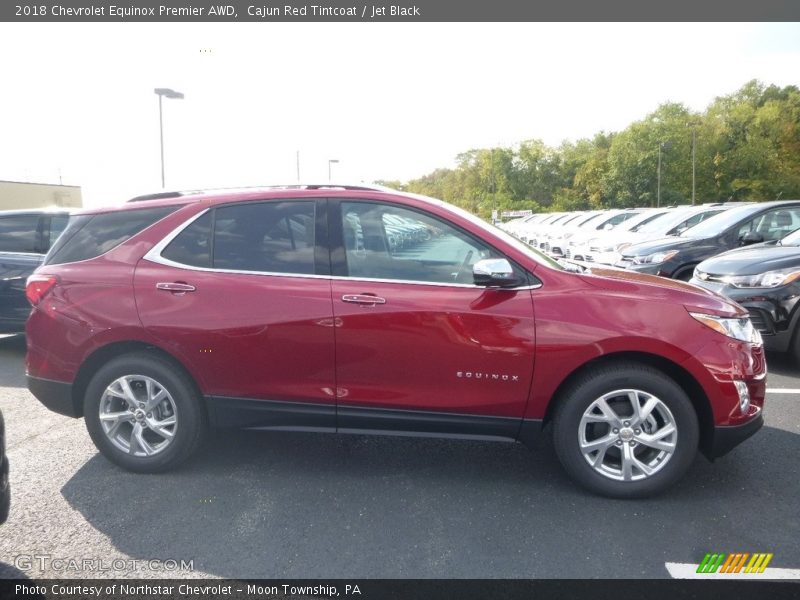 Cajun Red Tintcoat / Jet Black 2018 Chevrolet Equinox Premier AWD