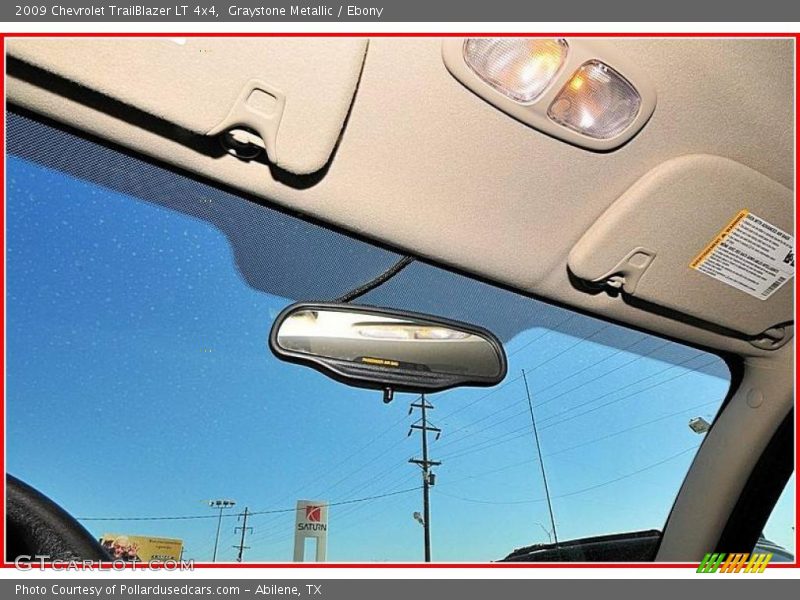 Graystone Metallic / Ebony 2009 Chevrolet TrailBlazer LT 4x4
