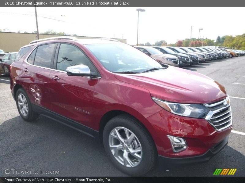 Cajun Red Tintcoat / Jet Black 2018 Chevrolet Equinox Premier AWD