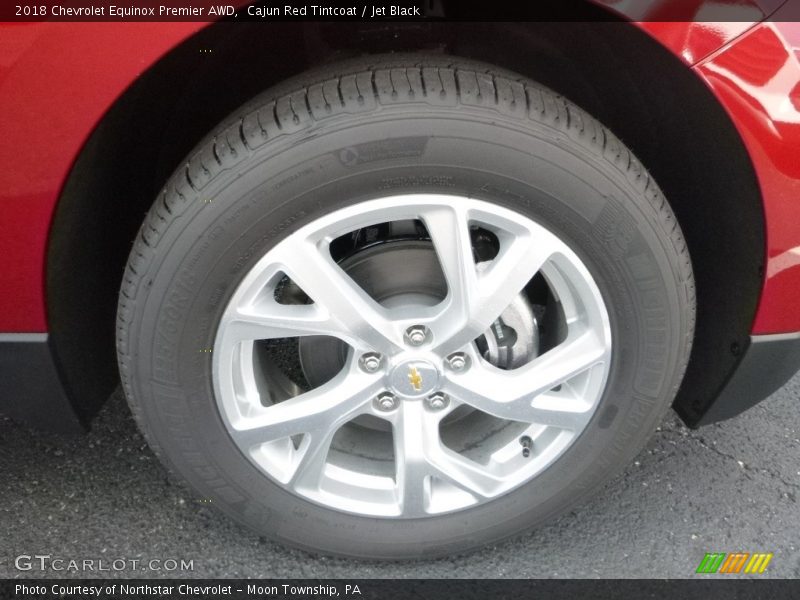 Cajun Red Tintcoat / Jet Black 2018 Chevrolet Equinox Premier AWD