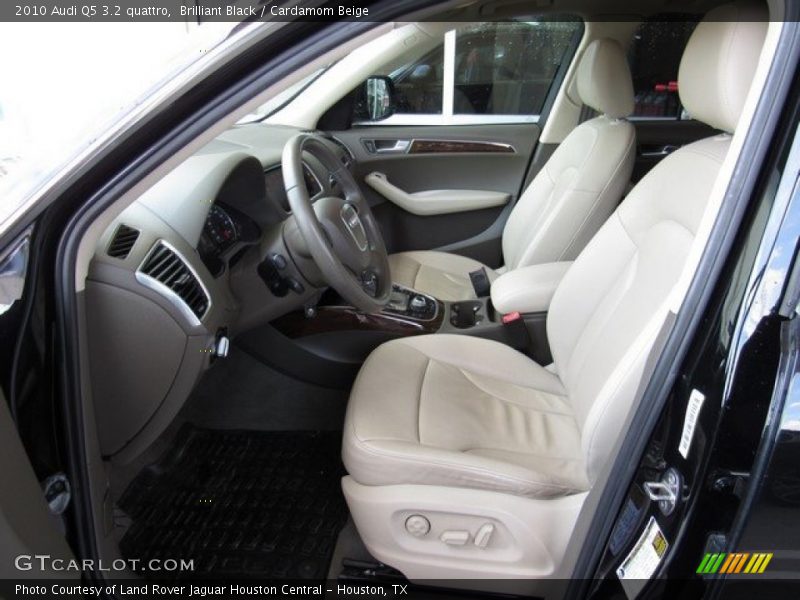 Brilliant Black / Cardamom Beige 2010 Audi Q5 3.2 quattro