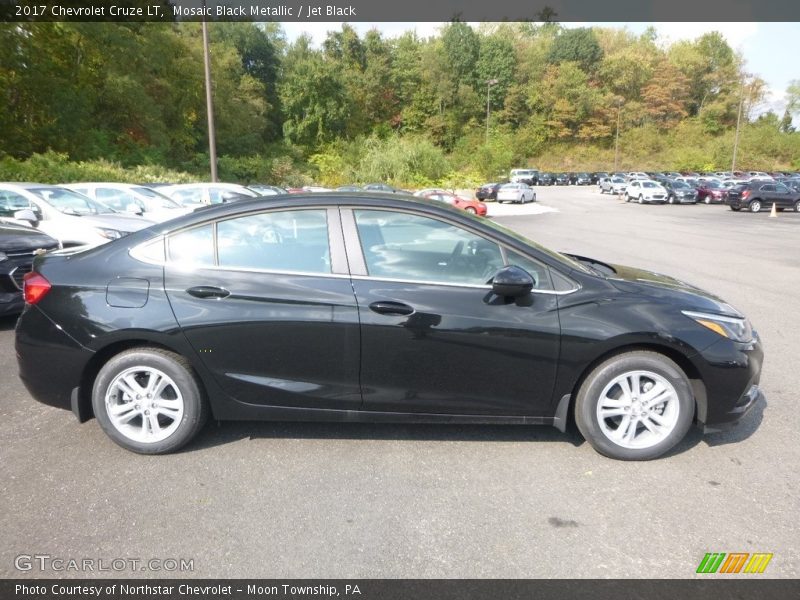 Mosaic Black Metallic / Jet Black 2017 Chevrolet Cruze LT
