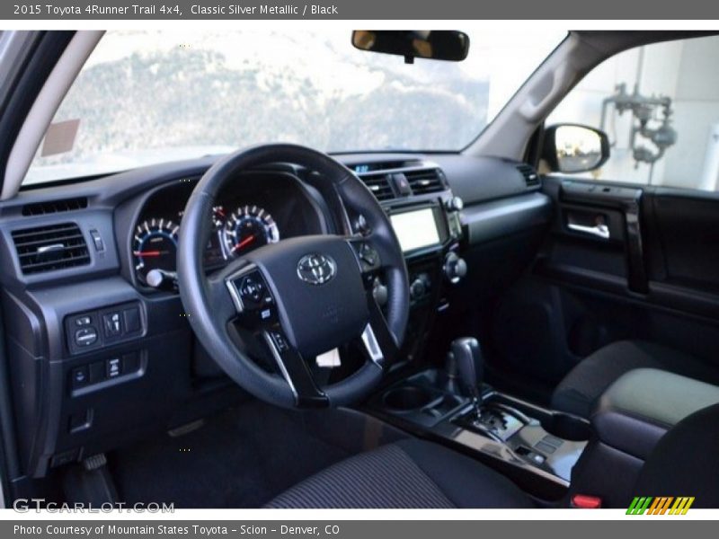 Classic Silver Metallic / Black 2015 Toyota 4Runner Trail 4x4