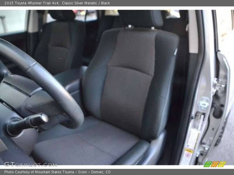 Classic Silver Metallic / Black 2015 Toyota 4Runner Trail 4x4