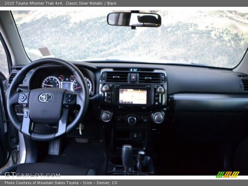 Classic Silver Metallic / Black 2015 Toyota 4Runner Trail 4x4