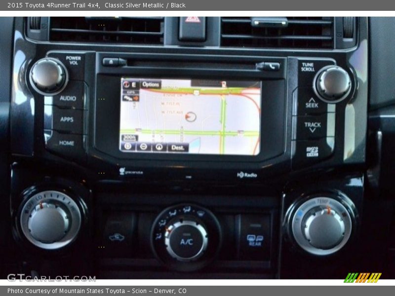 Classic Silver Metallic / Black 2015 Toyota 4Runner Trail 4x4