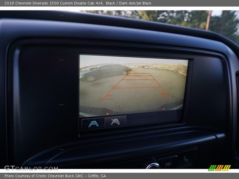 Black / Dark Ash/Jet Black 2018 Chevrolet Silverado 1500 Custom Double Cab 4x4