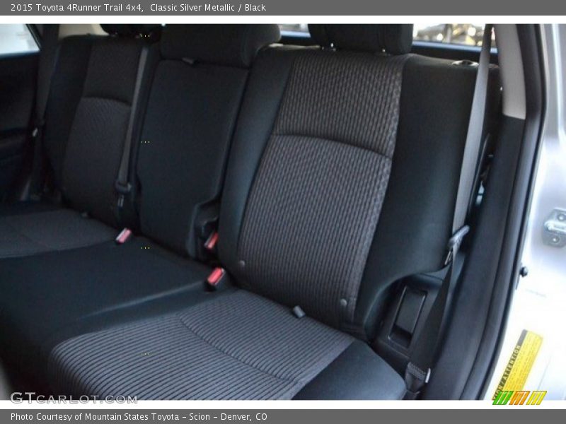 Classic Silver Metallic / Black 2015 Toyota 4Runner Trail 4x4