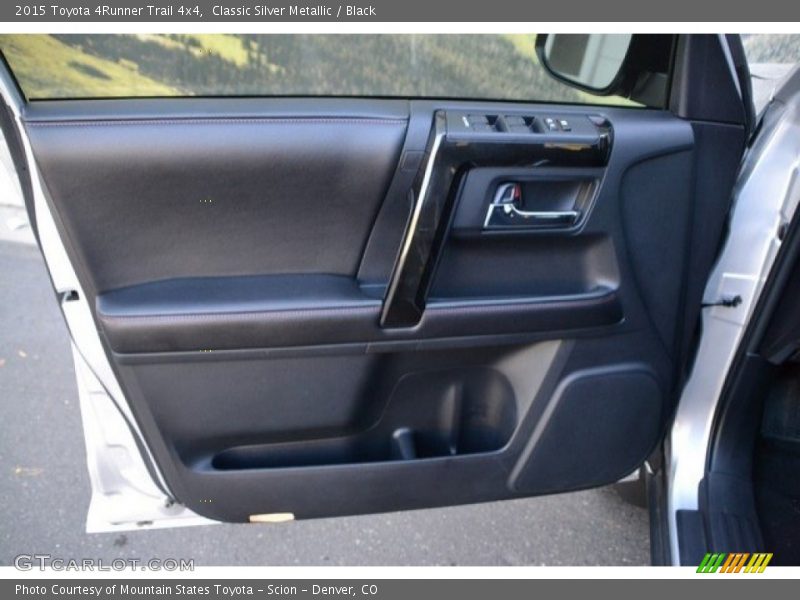 Classic Silver Metallic / Black 2015 Toyota 4Runner Trail 4x4