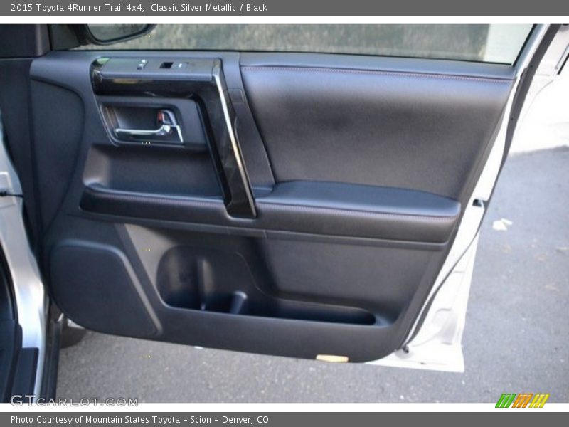 Classic Silver Metallic / Black 2015 Toyota 4Runner Trail 4x4