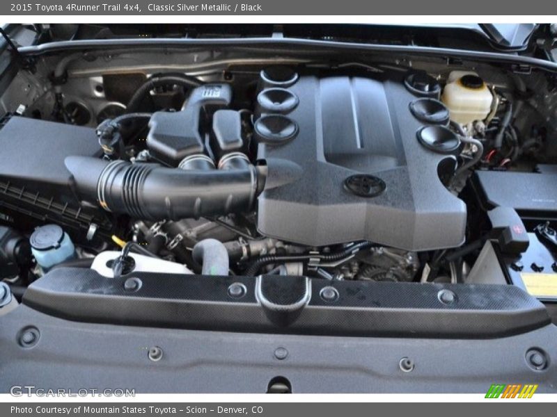 Classic Silver Metallic / Black 2015 Toyota 4Runner Trail 4x4