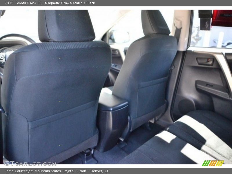 Magnetic Gray Metallic / Black 2015 Toyota RAV4 LE